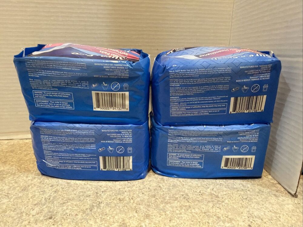 SET OF 4 Sure & Fresh Bladder Pads Regular Unscented 10CT FREE SHIPPING!!! - Picture 5 of 7